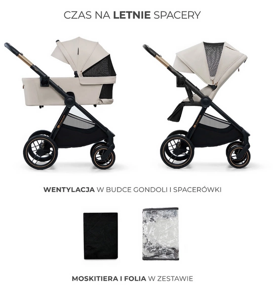 Kinderkraft NEA 2 Wózek dziecięcy wielofunkcyjny 2w1