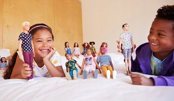 MATTEL FASHIONISTAS STYLOWY KEN LALKA BARBIE FJF74