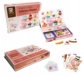 Artyk POMYSŁOWA UKŁADANKA Magnetyczna BABECZKI