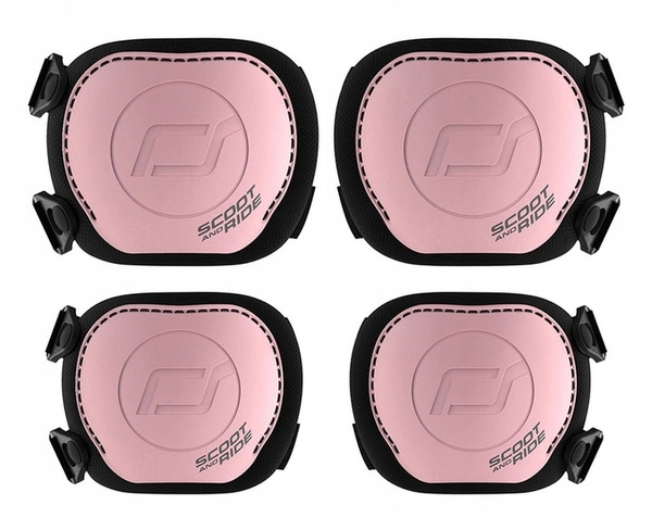 SCOOT AND RIDE Zestaw Ochraniaczy ochraniacze dla Dzieci XXS kolana łokcie