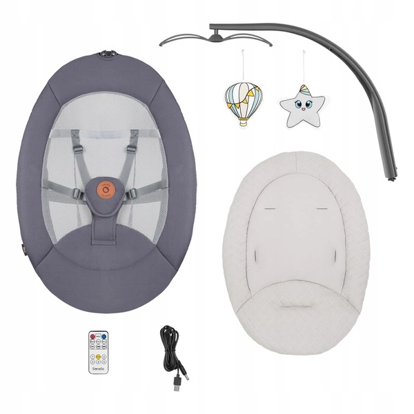 Lionelo Rina leżaczek bujaczek melodie zabawki