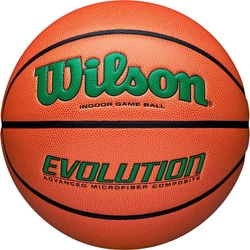 WILSON EVOLUTION Green Piłka do koszykówki 7 skóra