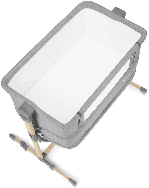 KINDERKRAFT NESTE GROW L dostawka Łóżeczko turystyczne dostawne składane 3w1