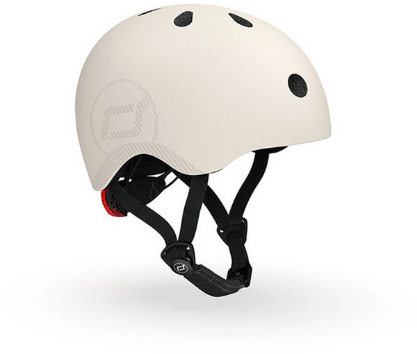 SCOOT AND RIDE KASK M-L dla dzieci regulacja kask rowerowy dziecięcy LED