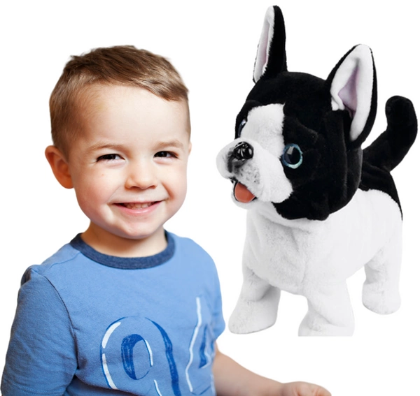 Artyk interaktywny piesek chodzący na smyczy szczeka macha ogonem 169120