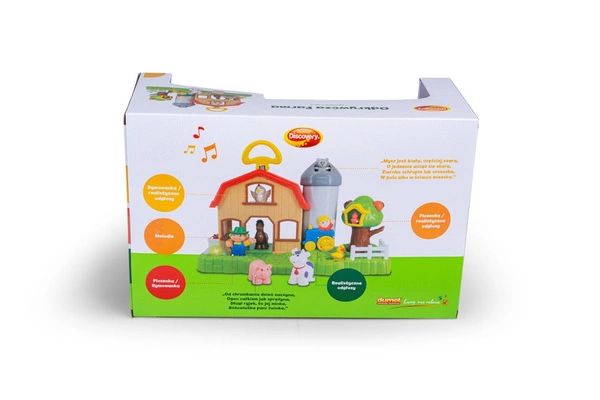 DUMEL Odkrywcza Farma Zabawka Interaktywna mówi pl