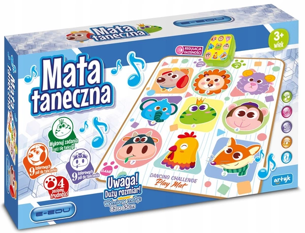 Artyk mata taneczna mata do tańczenia z sensorami melodie