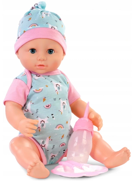 LALKA BOBAS siusiający gaworzy płacze + akcesoria