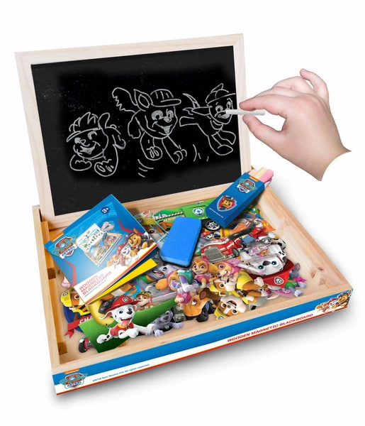 Tablica magnetyczna PSI PATROL kredowa drewniana