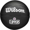 WILSON NBA Los Angeles Clippers Black 3 Mini Piłka do koszykówki