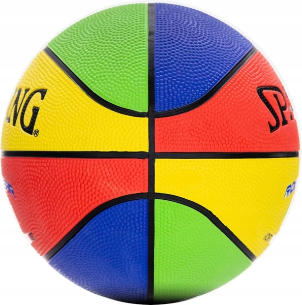 SPALDING ROOKIE Gear multikolor JUNIOR 5 Piłka do koszykówki