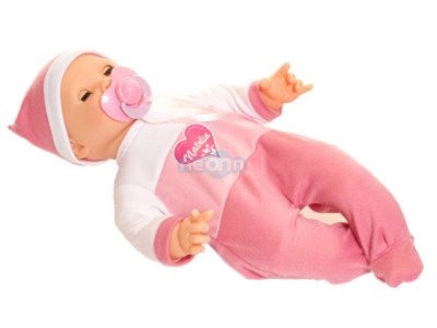 NATALIA Bobas Lalka Mimiczna mówi płacze LF0044 3+