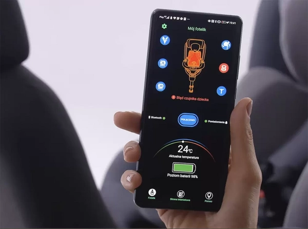 BabySafe Westie fotelik obrotowy isofix 0-18kg