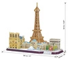 CUBIC FUN puzzle 3D city line Paris Paryż wieża Eiffla 114 elementów 