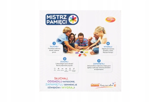 Dumel Discovery Gra Pamięciowa Mistrz Pamięci