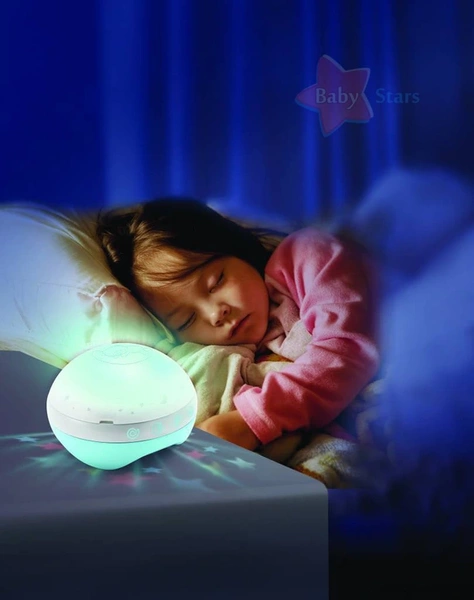 B-Kids Infantino Projektor Karuzela do łóżeczka 3w1