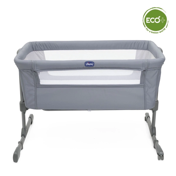 CHICCO NEXT2ME Essential stone R_LUX Łóżeczko dostawne 0-9kg