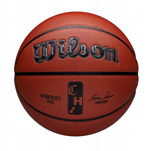 WILSON Piłka do koszykówki NBA Authentic City Edition Chicago 7 rozmiar 7