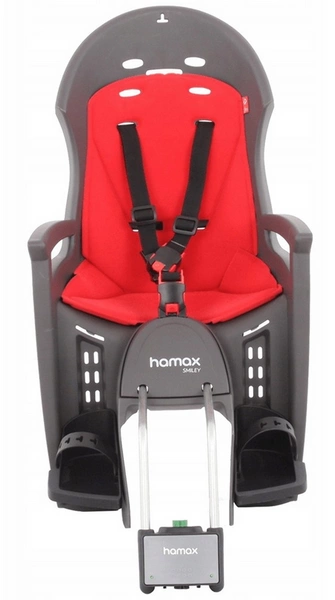 Hamax Smiley fotelik rowerowy na ramę 22kg pałąk