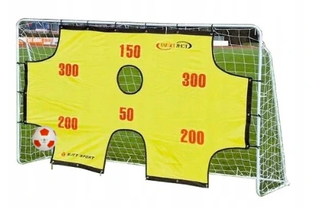 Bramka piłkarska ogrodowa 290x165x90cm metal +mata