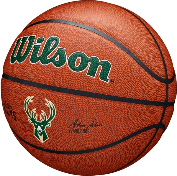 WILSON Milwaukee Bucks NBA Team Alliance 7 Piłka do koszykówki