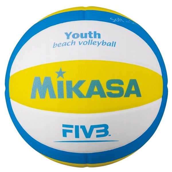 MIKASA SBV BEACH YOUTH SOFT Piłka siatkowa plażowa meczowa 5