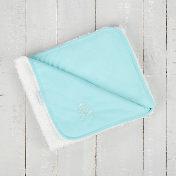 CUDDLECO COMFI dwustronny miękki kocyk dziecięcy 140 x 90 CM - kołderka 2W1