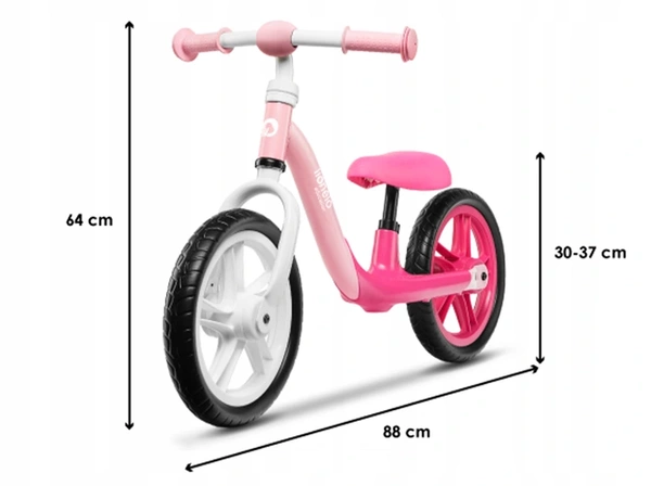 LIONELO ALEX Rowerek biegowy EVA 12