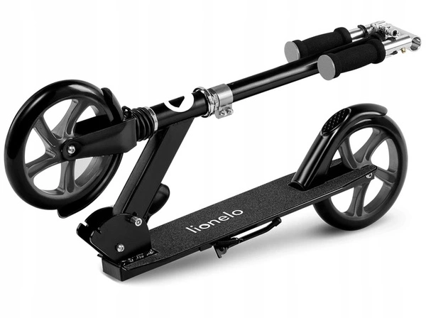 LIONELO LUCA Hulajnoga składana duża amortyzator do 100 kg