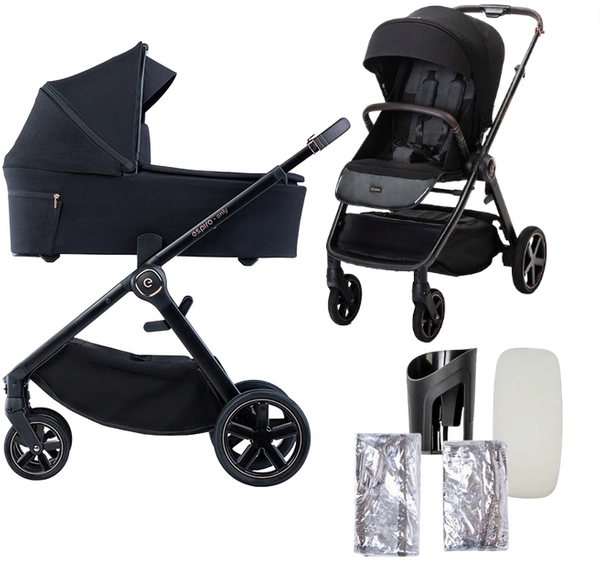 ESPIRO ONLY Wózek spacerowy spacerówka gondola 2w1 lekki żelowe koła