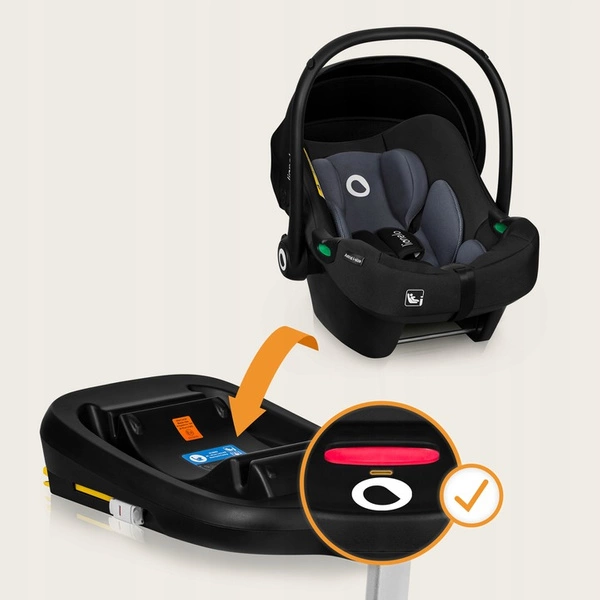 LIONELO ASTRID I-SIZE fotelik samochodowy + baza ASTRID certyfikat ADAC 5
