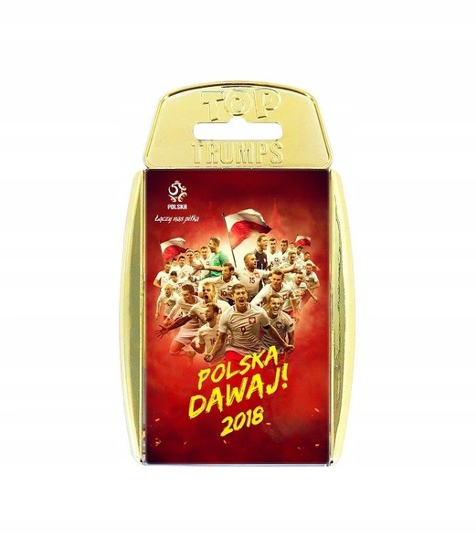 Top Trumps PZPN POLSKA KARTY Gra Karciana WOJNA