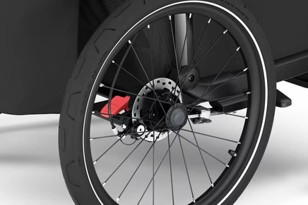 Przyczepka rowerowa dla dziecka, podwójna - Thule Chariot Sport 2 G3 - Black