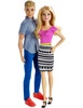 BARBIE Lalka + Ken zestaw prezentowy 2 lalki DHL76