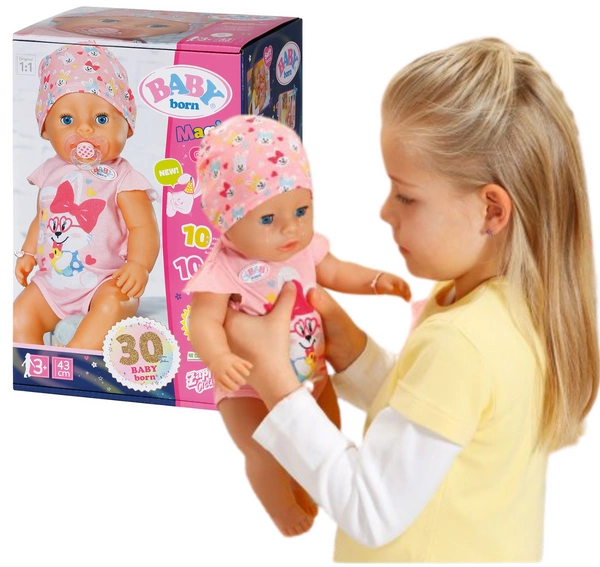 Baby Born 827956 Lalka Magic Dziewczynka 43cm