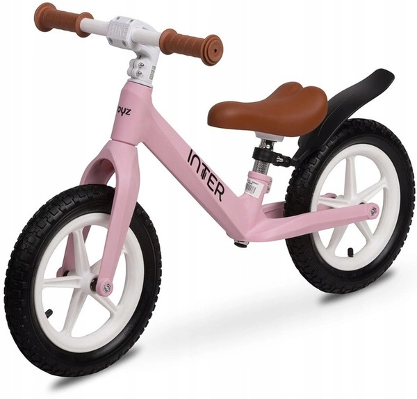 TOYZ INTER rowerek biegowy pink dla dzieci 3–6 LAT regulowane siodełko