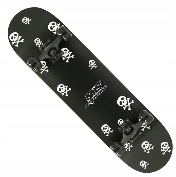 NILS SKULLS deskorolka klasyczna drewniana