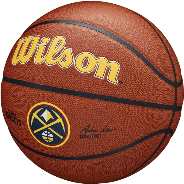 WILSON DENVER NUGGETS NBA Team Alliance 7 Piłka do koszykówki