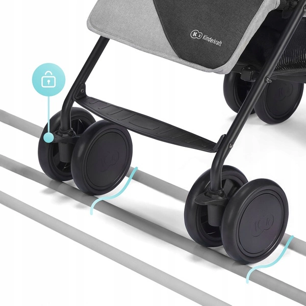 SIESTA Kinderkraft Wózek spacerowy parasolka 22 kg