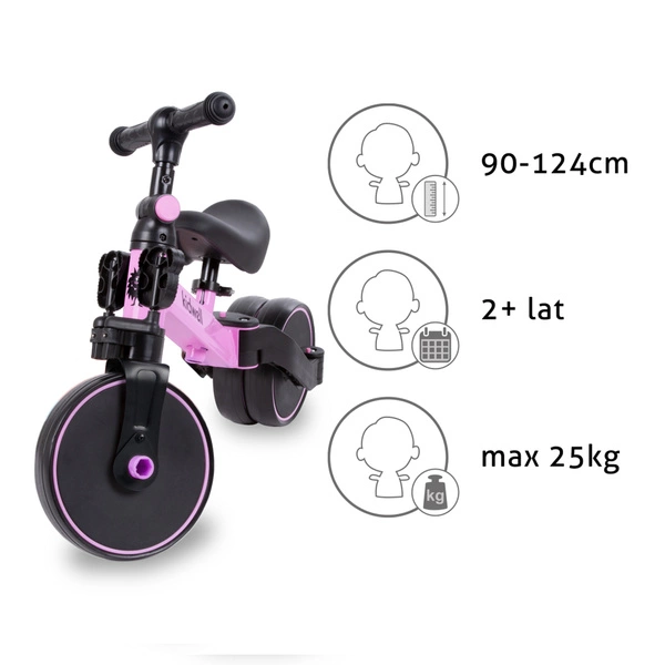 ROWEREK BIEGOWY 3w1 trójkołowy pedały Kidwell PICO