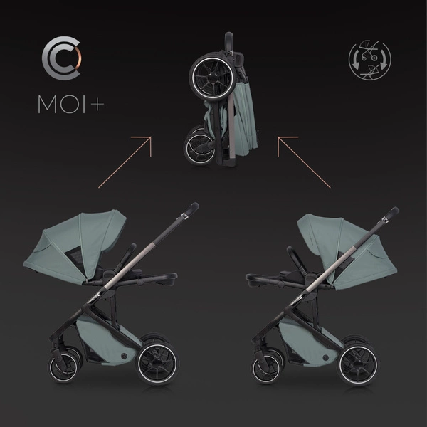 Cavoe Moi Plus 2W1 wózek spacerowy z gondolą