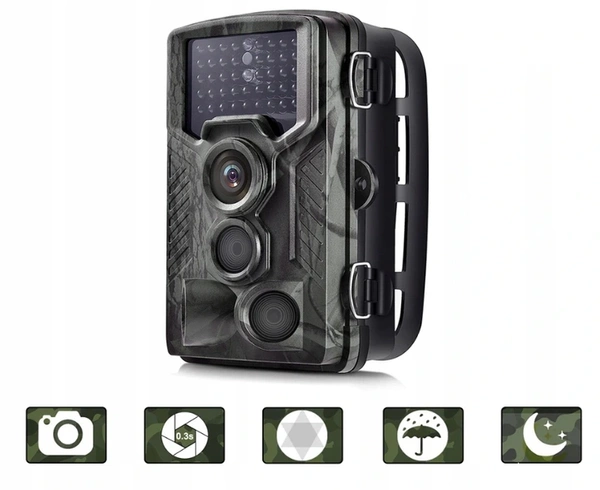 TopHunt HC-800A Fotopułapka Kamera Leśna FHD PL