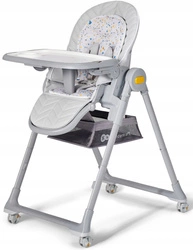Kinderkraft Lastree 2w1 krzesełko do karmienia leżaczek
