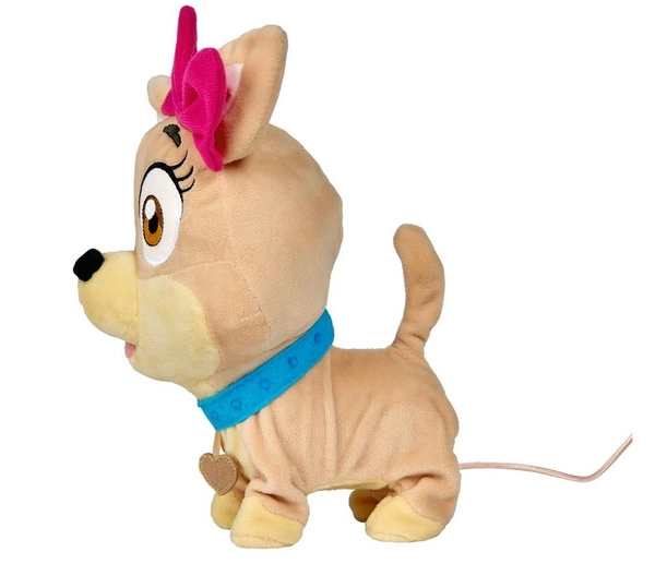 CHI CHI LOVE Piesek sterowany szczeka biega 25 cm