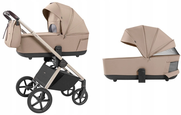 Wózek dziecięcy Carrello ULTRA 2w1 z gondola + torba + adaptery do 22kg