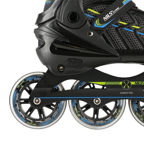 NILS regulowane rolki kauczuk rozmiar XL 43-45