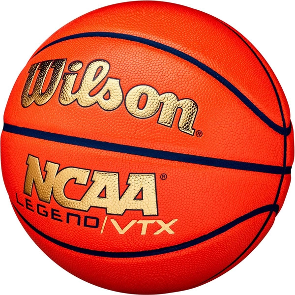 WILSON NCAA Legend VTX Gold Piłka do koszykówki 7 skóra