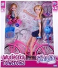 NATALIA LALKA Z ROWEREM KASK WYCIECZKA 29CM 120657