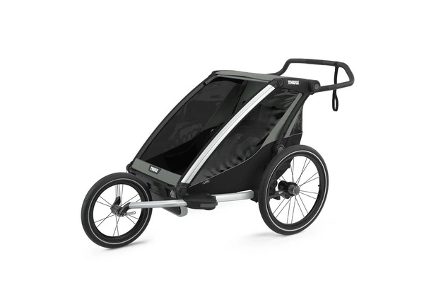 Przyczepka rowerowa dla dziecka - THULE Chariot Lite 2 - Agave-Black