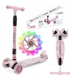 KIDWELL Vento hulajnoga trójkołowa balansowa LED